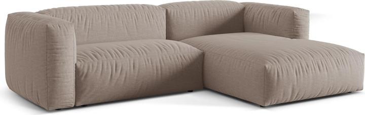 Image du produit Micadoni Canapé D'Angle Droit Modulaire, "Martina", 2 Places, 283x176x75 Fabriqué en Europe (Canapé modulaire, Canapé d'angle)