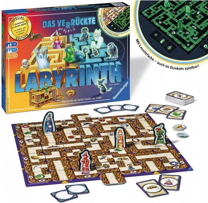 Actual product image Ravensburger The crazy labyrinth - anniversary version (German)