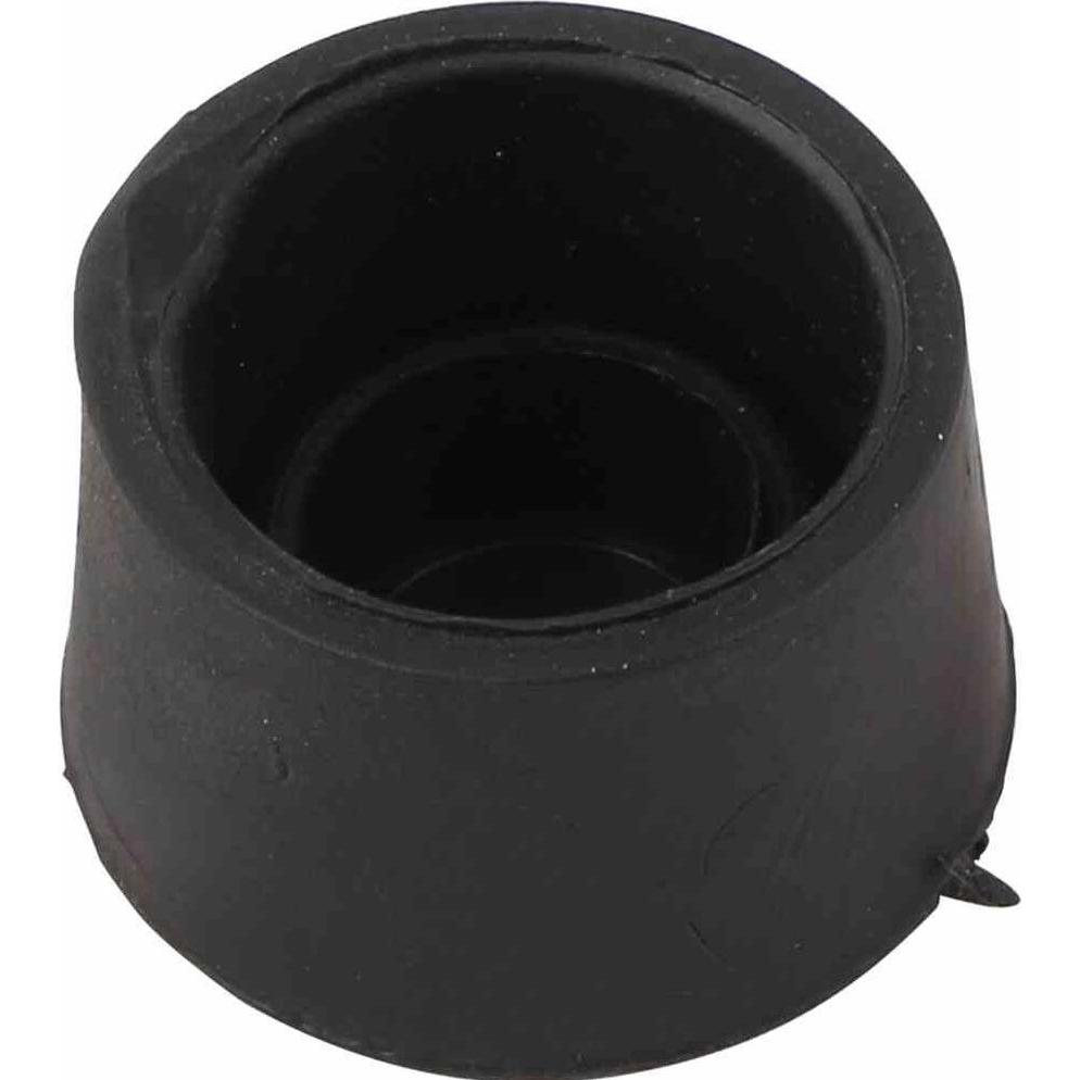 Natura, Accessori per mobili da giardino, Fusskappe rund zu Festzeltgarnitur, Gestell rund, 1 Stück, schwarz