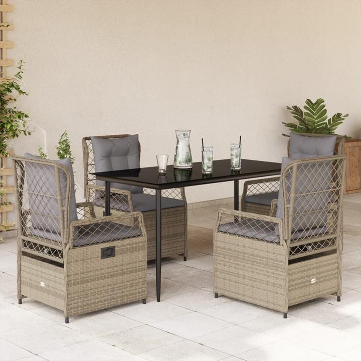 Produktbild vidaXL Garten Essgruppe (140 x 70 x 74 cm)