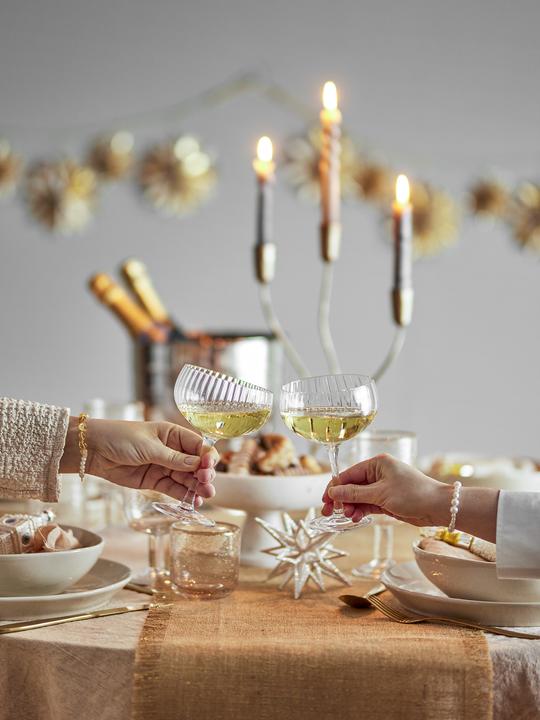 Immagine prodotto Bloomingville Astrid (25 cl, 1 Occhiali, Bicchieri da champagne)