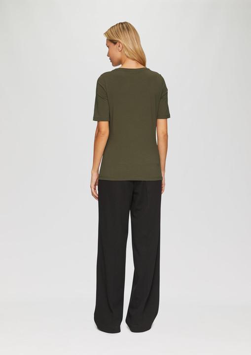 Produktbild S.Oliver T-Shirt T-Shirt mit Frontprint im Slim Fit (36)
