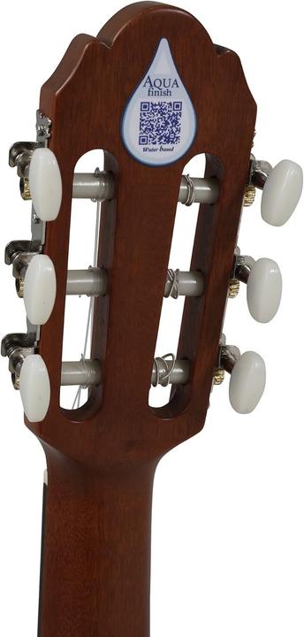 Actual product image Gewa Student Classical Guitar with Solid Top and Water-Based Finish (Classical guitar, Bridge: Teak, Fingerboard: Teak, Soil: Okoume, Top: Spruce)