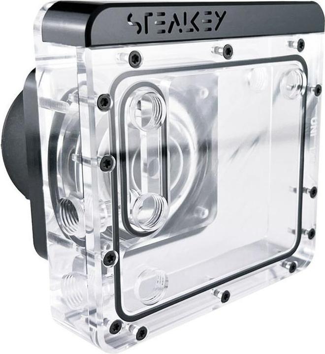 Stealkey Customs UNI 120 Distroplaat + D5, ARGB - Acryl