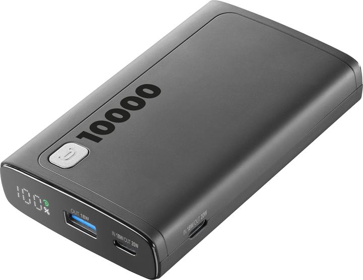 Actual product image Cellularline CELLULAR L& CLL PB DISPLAY 10000 BK (10000 mAh, 20 W)