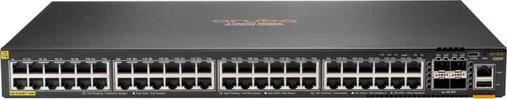 Actual product image HPE Aruba 6200F 48G Class4 PoE 4SFP+ 740W Switch (48 ports)