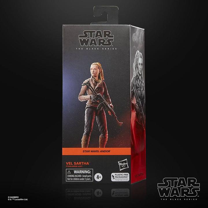 Image du produit Hasbro Star Wars : Andor Black Series figurine Vel Sartha 15 cm