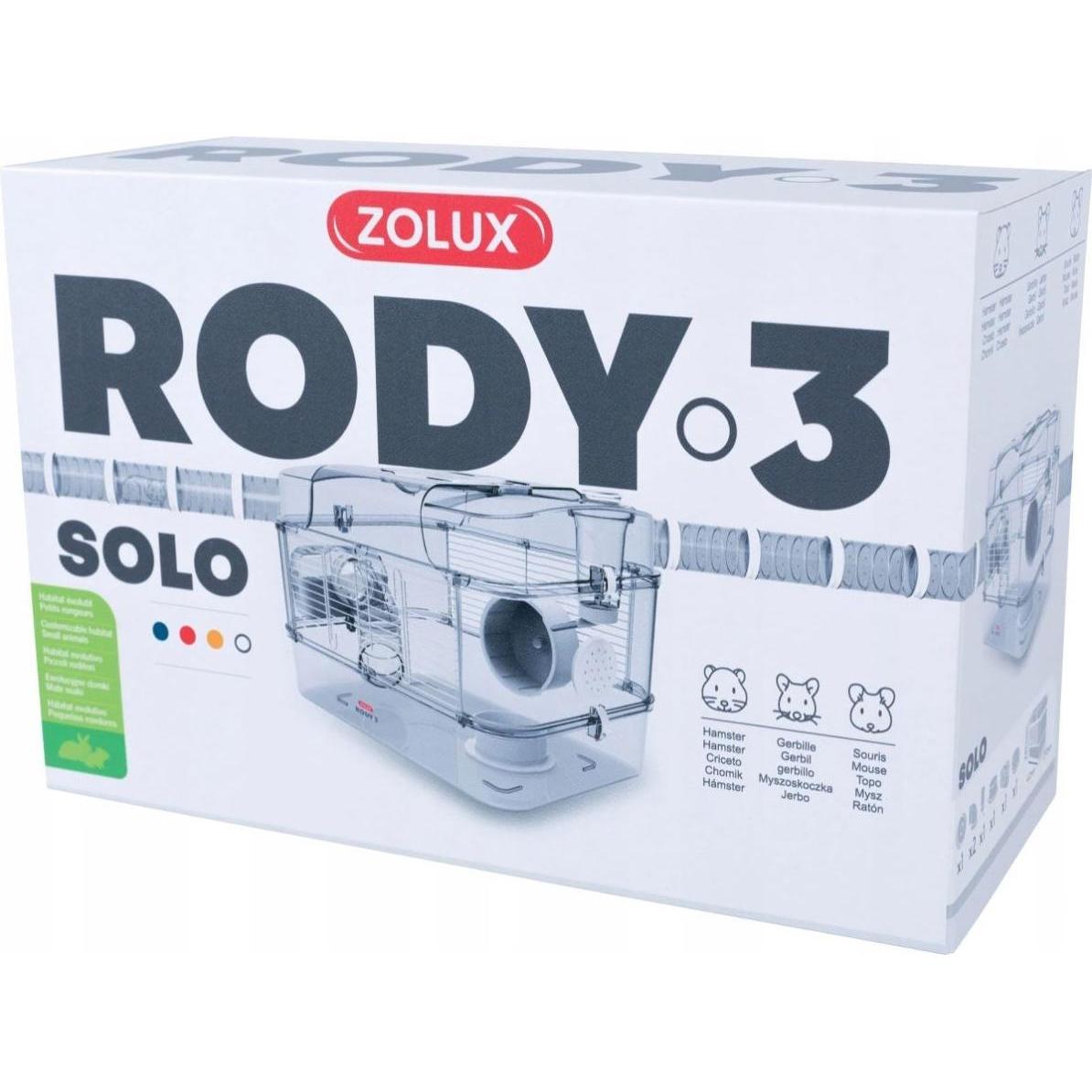 Thumbnail - Zolux Cage RODY3 SOLO color: baltas, Gehege