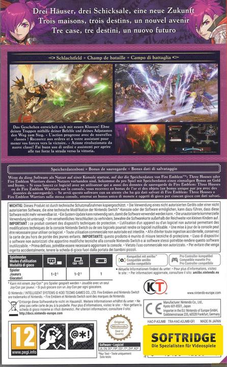 Immagine prodotto Nintendo Fire Emblem Warriors: Tre Speranze (Switch, DE, FR, IT)