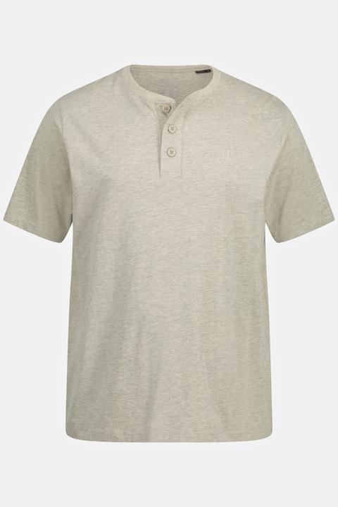 Image du produit JP1880 Henley collection Basic, col rond et patte de boutonnage, lot de 2 - jusqu’au 8XL (XXL)