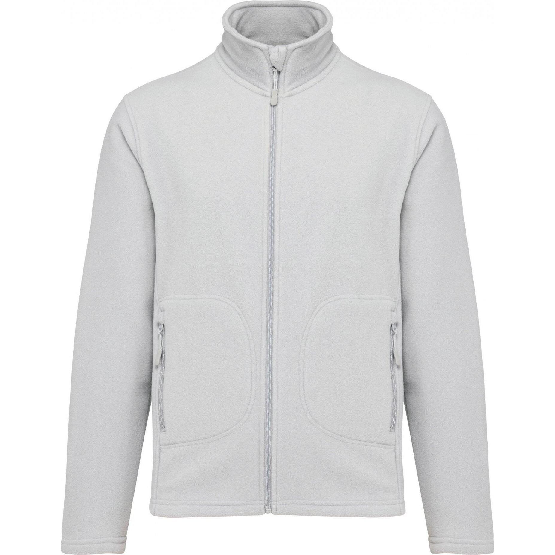 Kariban, Jacke, Umweltfreundliches Fleece (M), Grau, M
