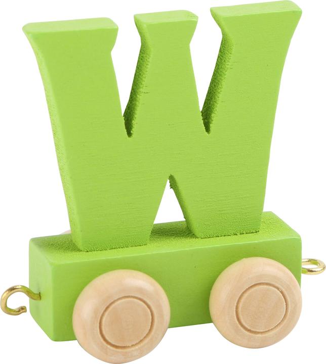 Actual product image small foot Letter train W