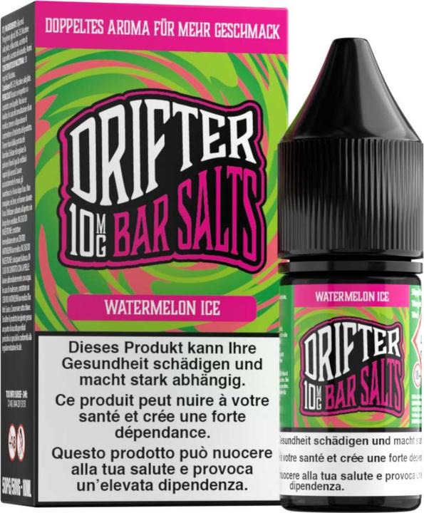 Image du produit Drifter Bar Salts Watermelon Ice 10mg (Pastèque)