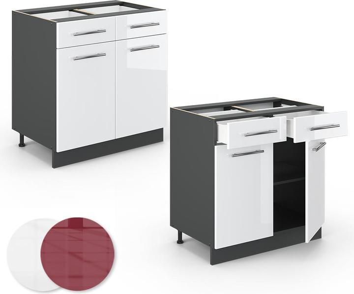 Actual product image Vicco Küchenunterschrank Fame-Line (80 x 60 x 81.5 cm)