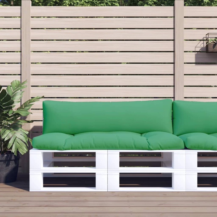 Image du produit VidaXL Ensemble salon de jardin 10 pièces avec coussins (110 x 58 x 10 cm)
