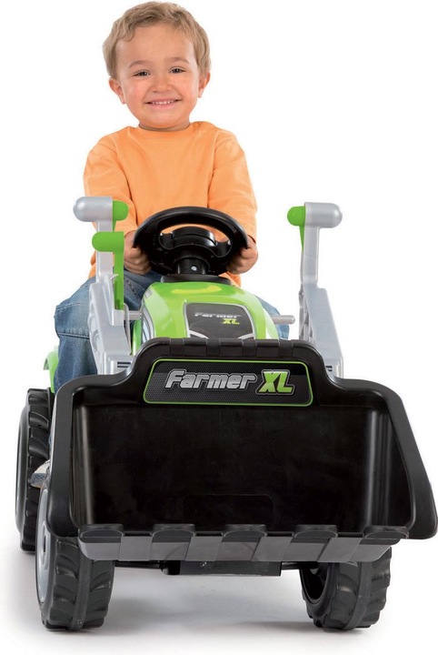 Produktbild Smoby Max Traktor mit Anhänger - Grün
