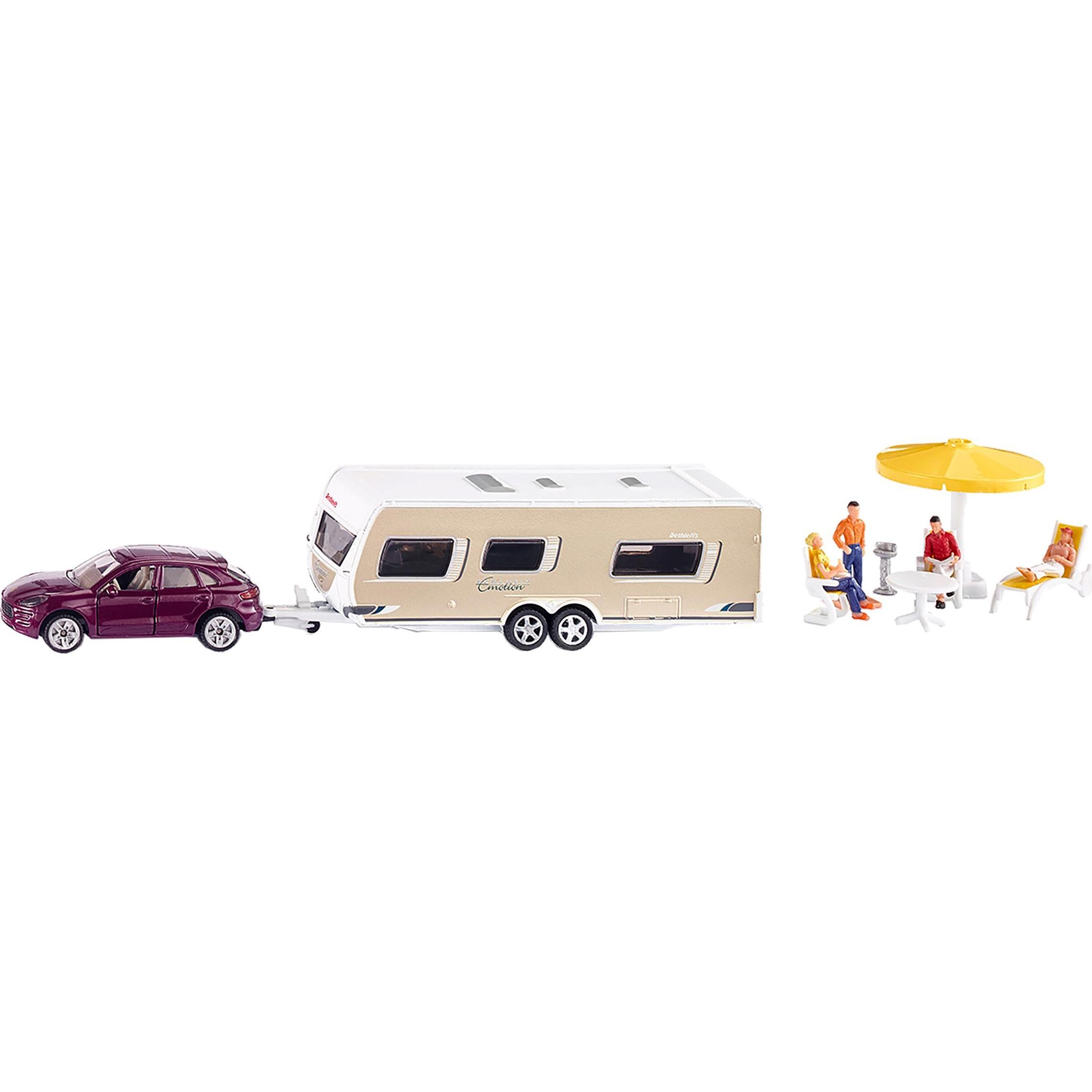 Siku PKW mit Wohnwagen (2542)