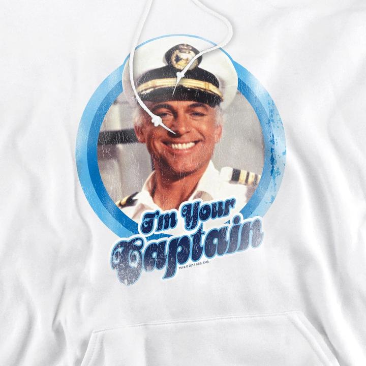 Produktbild The Love Boat I'm Your Captain Kapuzenpullover (M)