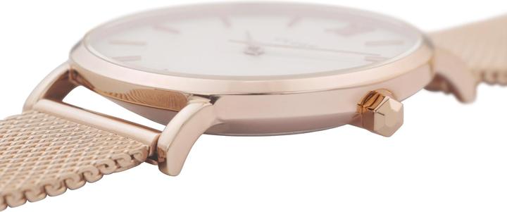Actual product image Cluse Minuit Mesh Rosé (Analogue wristwatch, 33 mm)