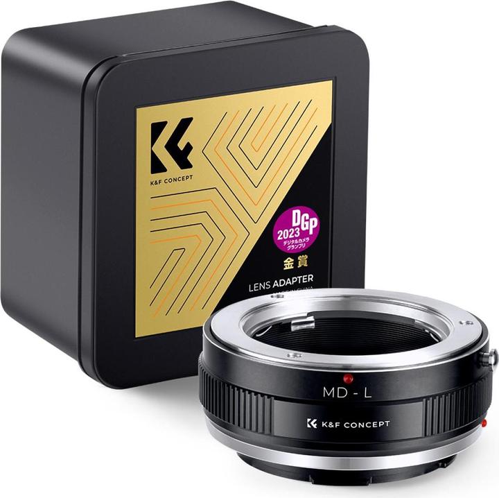 Actual product image K&F Concept High Precision Lens Adapter Mount, MD-L