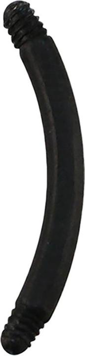 Produktbild Star Piercing Bananen-Stab schwarz (ohne Messing)