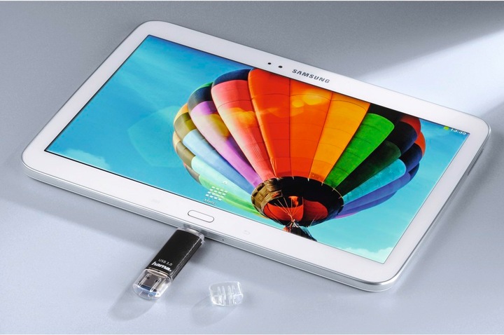 Produktbild Hama Laeta Twin (128 GB, USB-A, Micro USB, USB 3.0)
