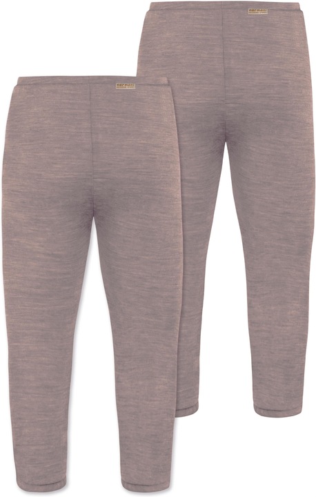 Produktbild Normani 2er Pack Baby Merino Hose mit Füssen - 9537 (56)