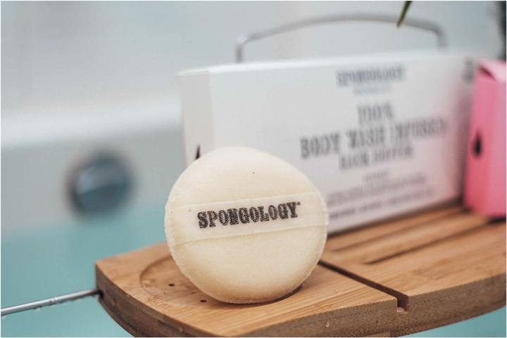 Produktbild Spongellé Travel Buffer - Geranium