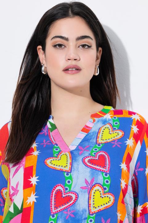 Immagine prodotto Angel of Style Bluse, A-Linie, Mustermix-Druck, 3/4-Ärmel (48)