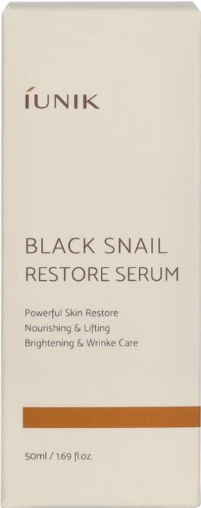Actual product image iUNIK 70% Black Snail Mucin Restore Serum 50ml (50 ml)