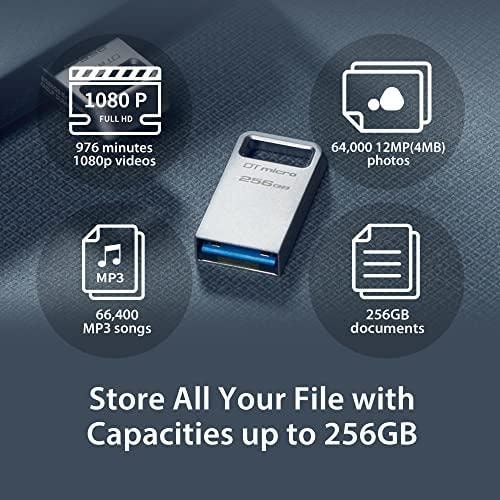 Produktbild Kingston DataTraveler Micro (256 GB, USB 3.2, USB-A)