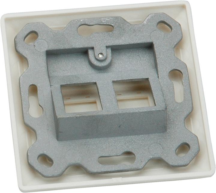 Productafbeelding Roline Modulehouder voor sluitstenen, 2-voudig (Houder voor Keystone module)