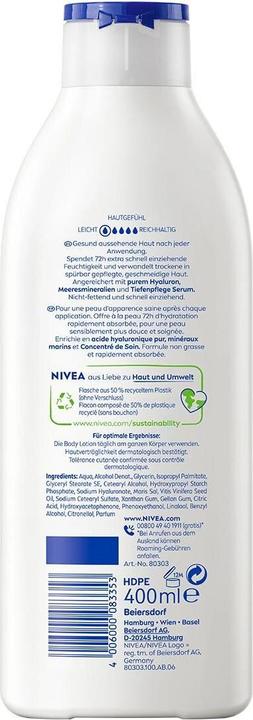 Produktbild NIVEA Express (Körpermilch, 400 ml)