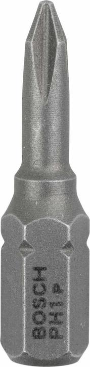 Produktbild Bosch Professional Zubehör Schrauberbit Extra-Hart PH 1, 25 mm, 3er-Pack (Kreuz Phillips PH)