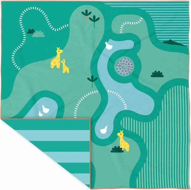Produktbild Quut Spiel Strandtuch Safari XL, 180 x 180cm
