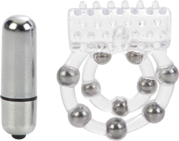 Produktbild CalExotics Maximus Penisring mit vibrierenden Perlen (5 cm)