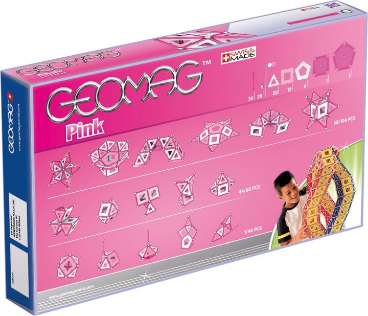 Actual product image Geomag Panels Pink