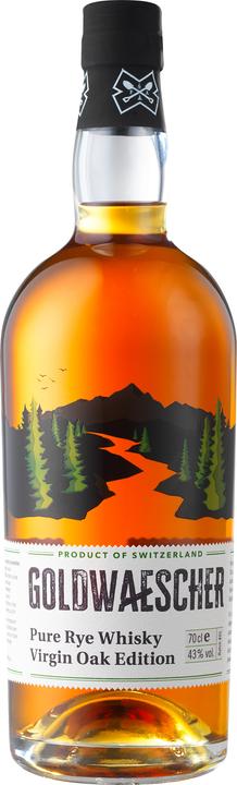 Immagine prodotto Goldwaescher Whisky di segale puro Virgin Oak (Whisky di segale, 1 x 70 cl)