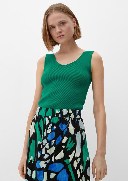 Produktbild S.Oliver Strickpullunder Stricktop aus Viskosemix (46)