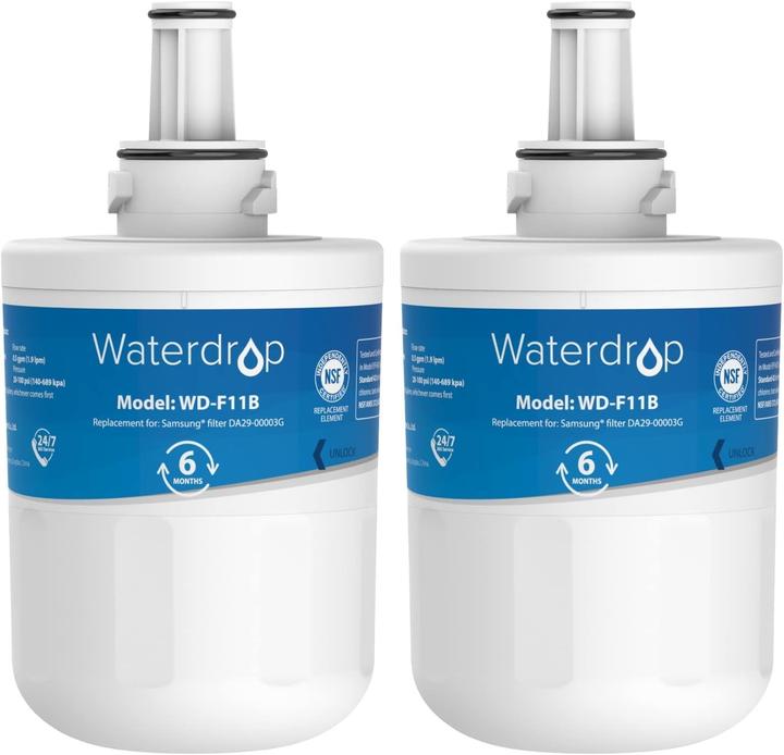 Waterdrop Kühlschrank Wasserfilter Ersatz (2 x)
