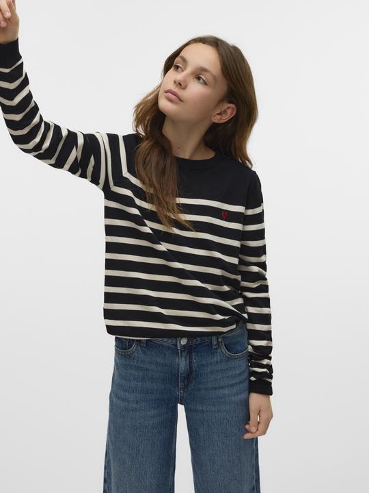 Produktbild Vero Moda Rundhalspullover gestreift (134, 140)