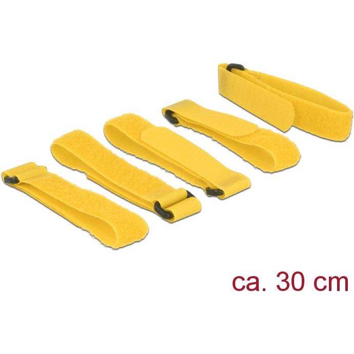 Thumbnail - Delock, Kabelbinder, Klettverschluss (Klettkabelbinder, 300 mm, 5 Stk.)