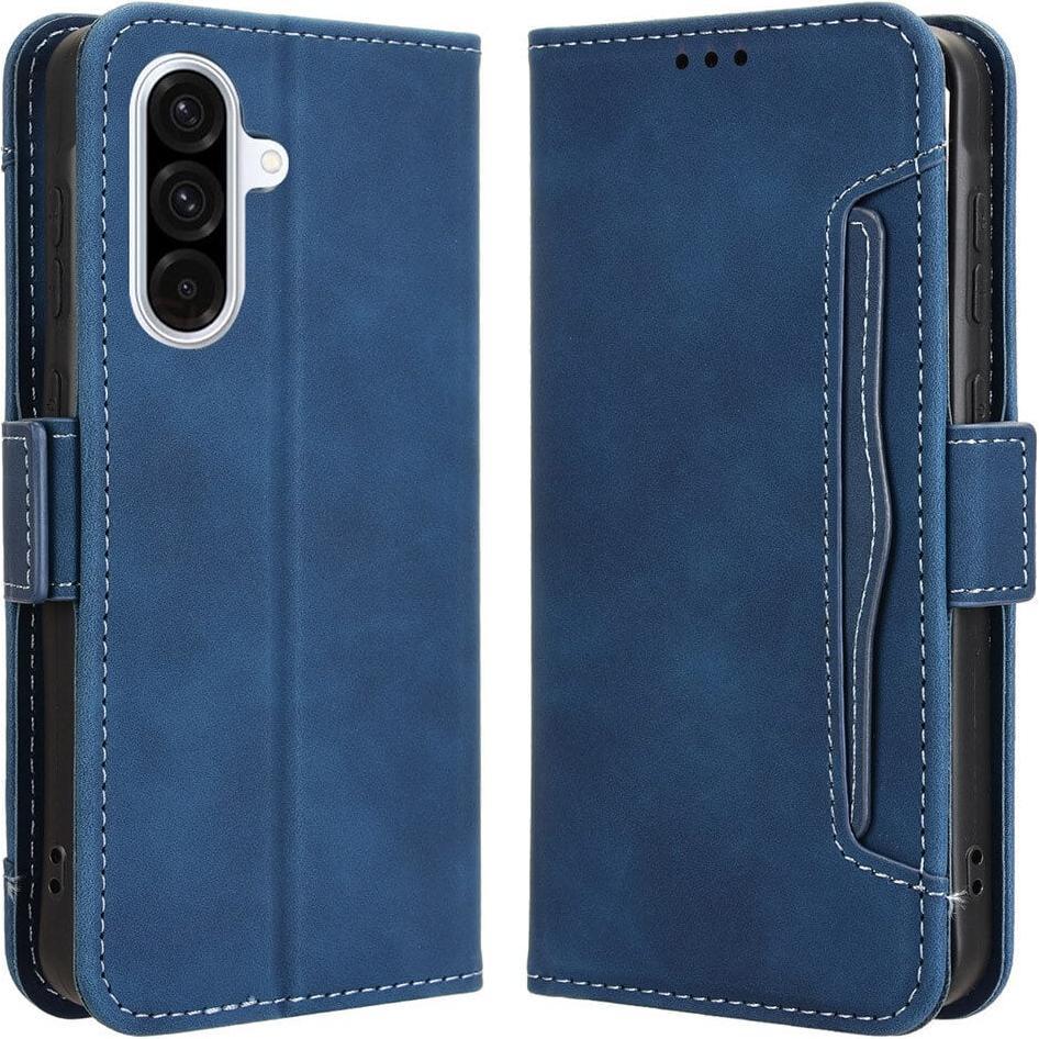 Cover-Discount Galaxy A56 5G - Etui viele Kartenfächer (Samsung Galaxy A56), Smartphone Hülle, Blau