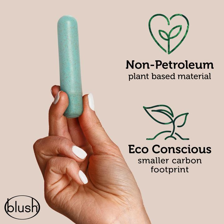 Actual product image Gaia Eco Bullet Vibrator â Turquoise