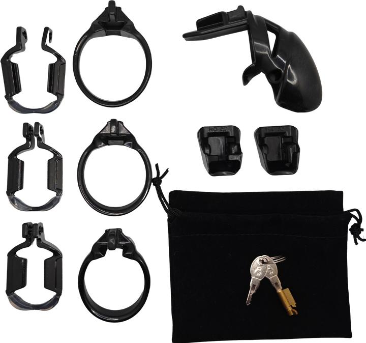Produktbild The Vice Keuschheitskäfig Standard – Schwarz