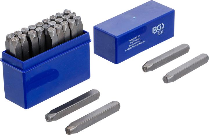 BGS Lettres à frapper | 6 mm