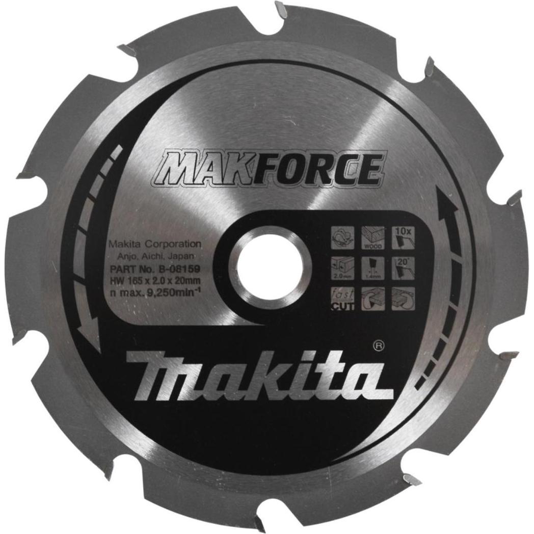 Makita, Sägeblatt, MAKFORCE Handkreissägeblatt 165/20