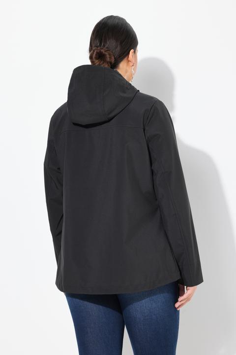 Produktbild Ulla Popken HYPRAR Softshell-Jacke, wasserabweisend, Knebelknöpfe (42, 44)