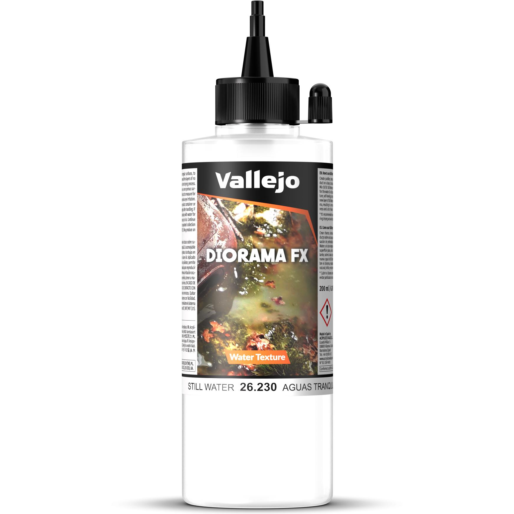 AirbrushKing, Kleuren + verf voor doe-het-zelvers, Stilstaand water 200ml - Vallejo (200 ml)