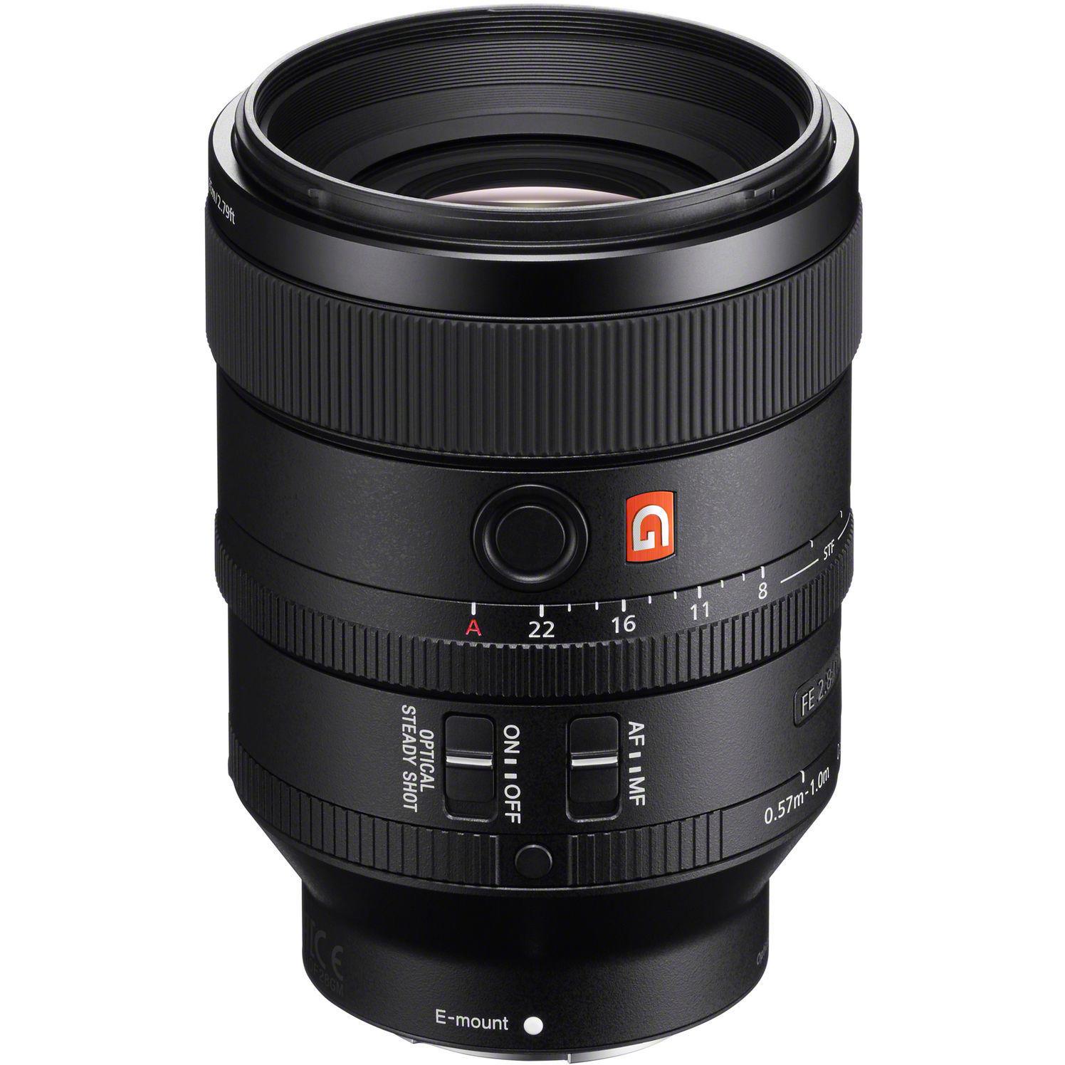 Sony FE 100mm f/2.8 STF GM OSS (Sony E, Vollformat), Objektiv, Schwarz